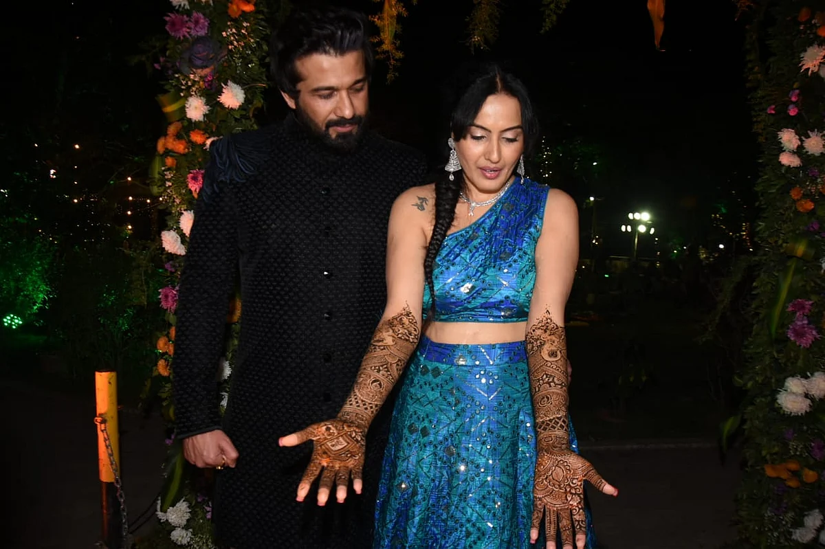 Kamya Punjabi and Shalabh Dang's Mehendi ceremony
