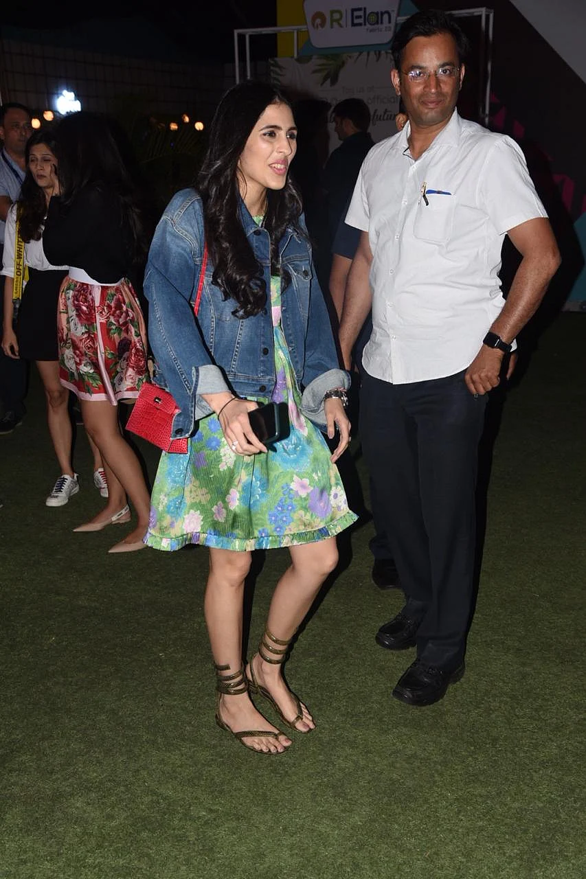 Shloka Mehta at Jio Garden, Mumbai