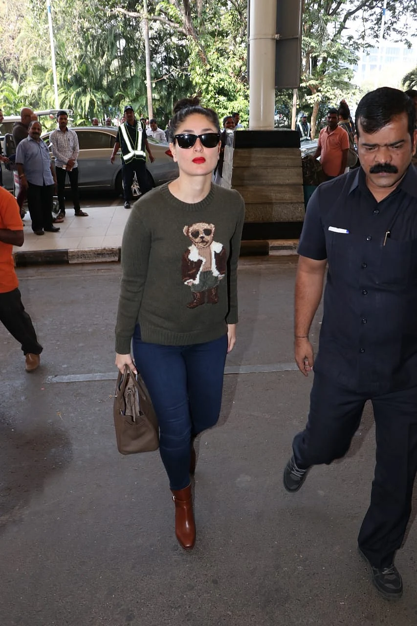 Kareena Kapoor Khan at the airport