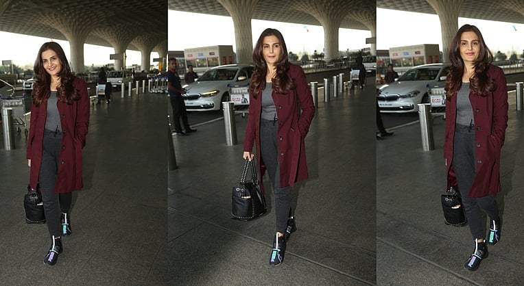 Convicted gangster Abu Salem's lady love Monica Bedi makes a rare