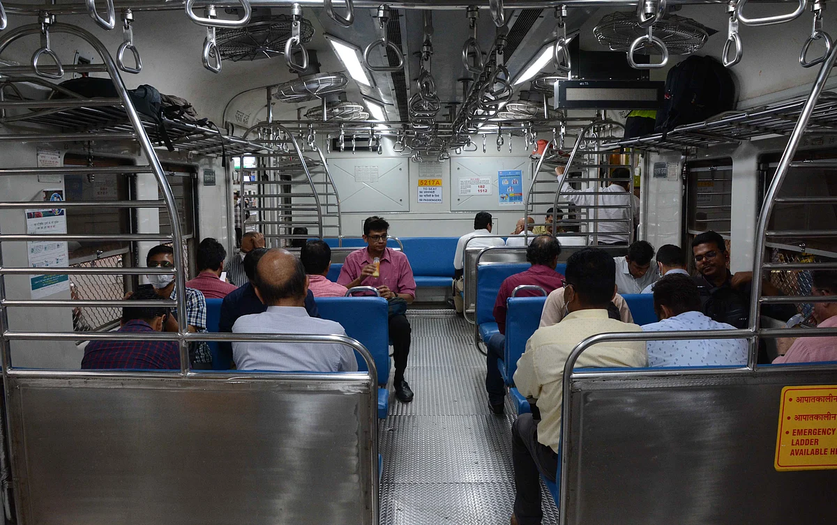 A train boarded from Churchgate to Borivali with very less crowd than usual.