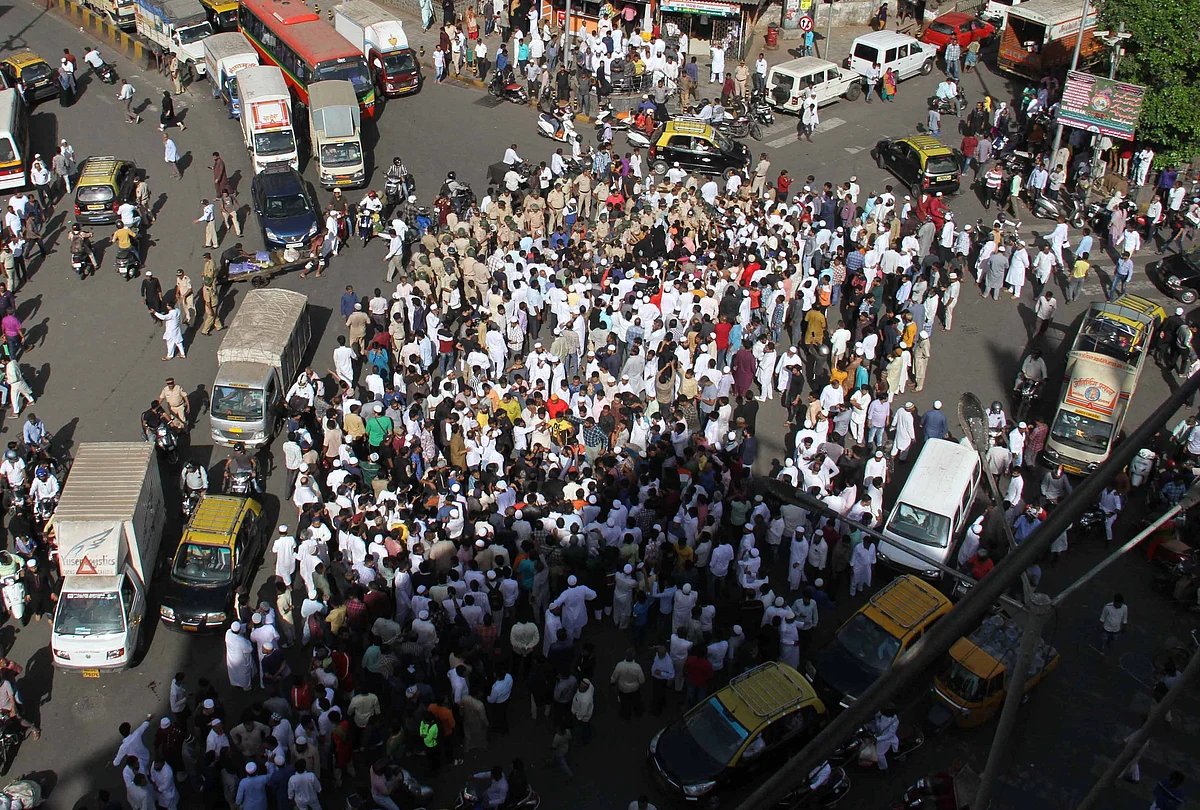 Mumbai in Pics: NRC CAA protestors at Nagpada