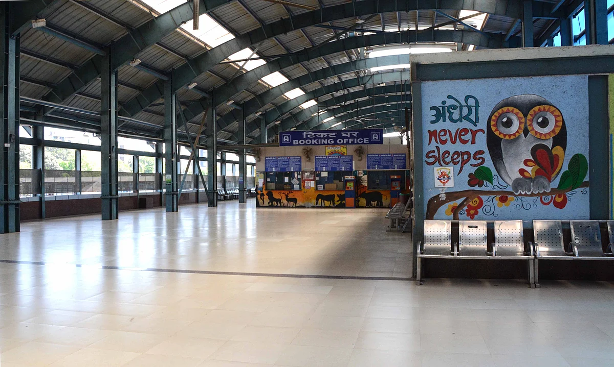 Andheri Railway Station on Western Line shut down on Monday.