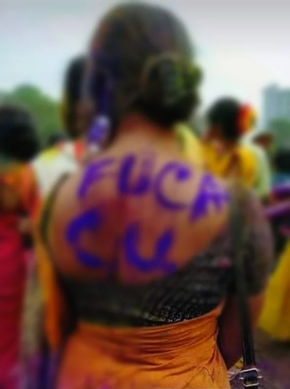 Holi 2020: Purists fume as Rabindra Bharati University students ‘disrespect’ Tagore with ‘vulgar’ words