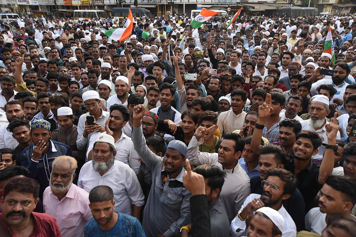 Mumbai in Pics: NRC CAA protestors at Nagpada