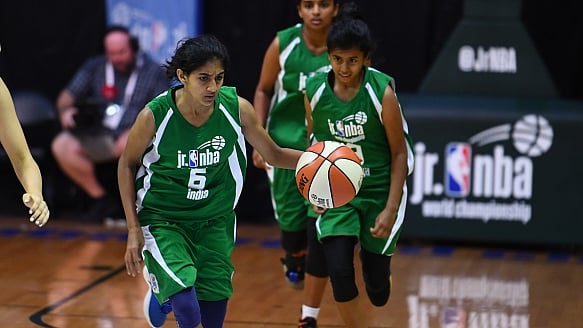 Watch India S Jr Nba Global Championship Girls Show Off Their Ball Skills Amid Coronavirus Crisis Nba india boys' and jr. free press journal