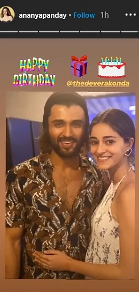 Karan Johar, Ananya Panday wish Vijay Deverakonda on 31st birthday, share throwback pics
