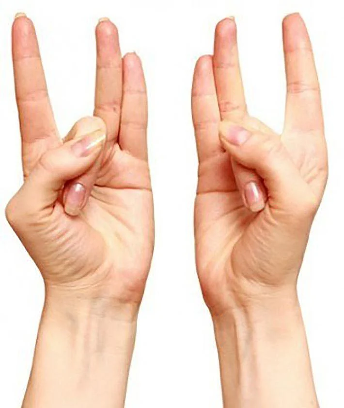 Shunya mudra