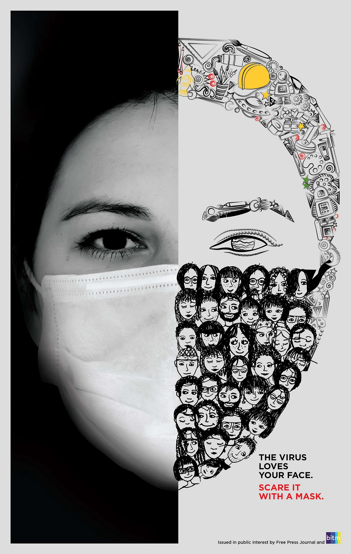 Creativity in times of coronavirus: Free Press Journal, Mogae Media and eight ad agencies collaborate for social communication campaign