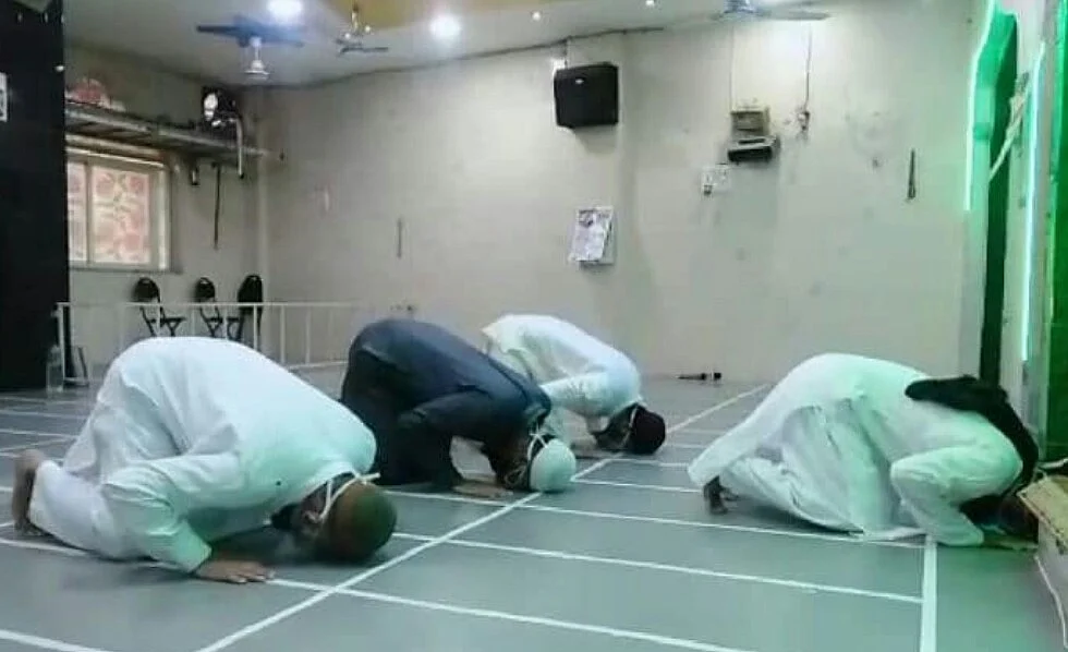 Muslims offer prayers and celebrate Eid Ul-Fitr at home following necessary protocols