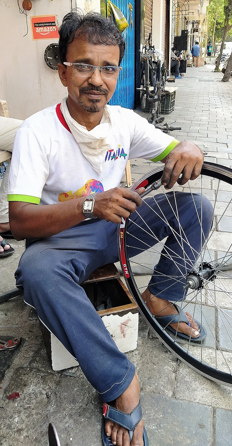 Bihar migrant Khurshid Alam
