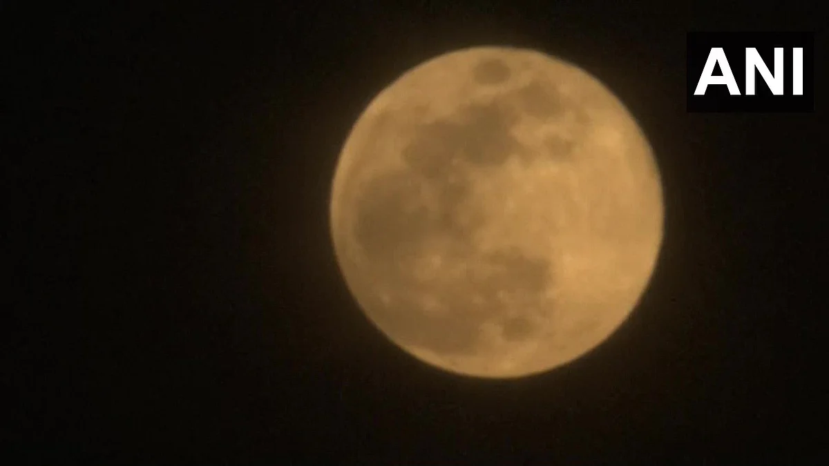 In pictures: Check out the 'Super Flower Moon' on Buddha Purnima