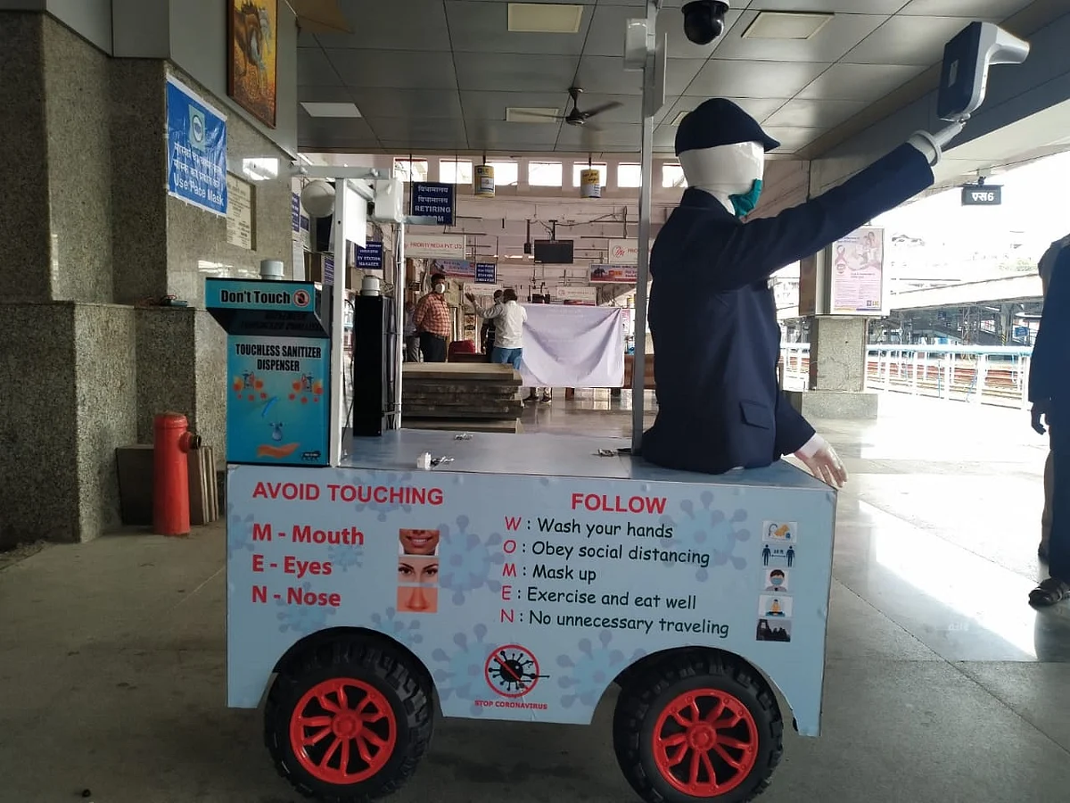 In pics: Check out Robotic Captain Arjun in Pune introduced by Central Railways