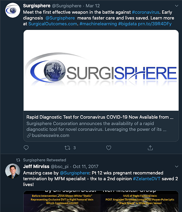 The first tweet put out after three years
