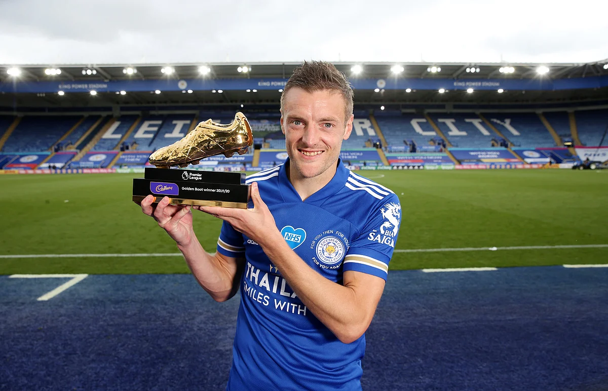 Leicester City's Jamie Vardy