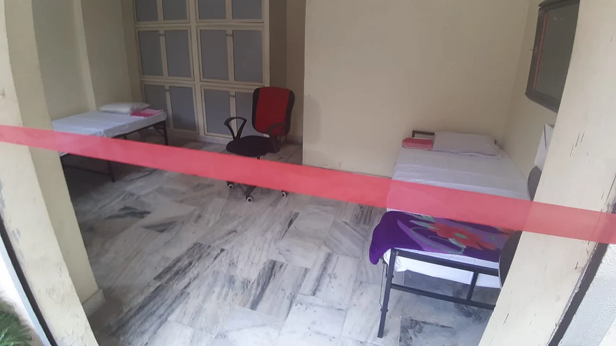Coronavirus in Bhayandar: This building in twin-city sets up isolation unit in premises; see pics