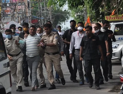 In Pictures: Gangster Vikas Dubey arrested in Madhya Pradesh's Ujjain