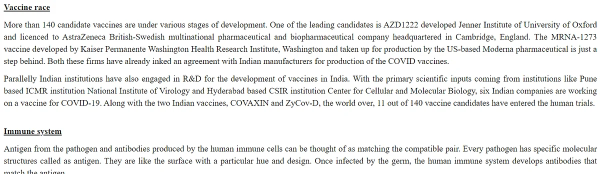 No vaccine ready by 2021: PIB's blunder or honesty