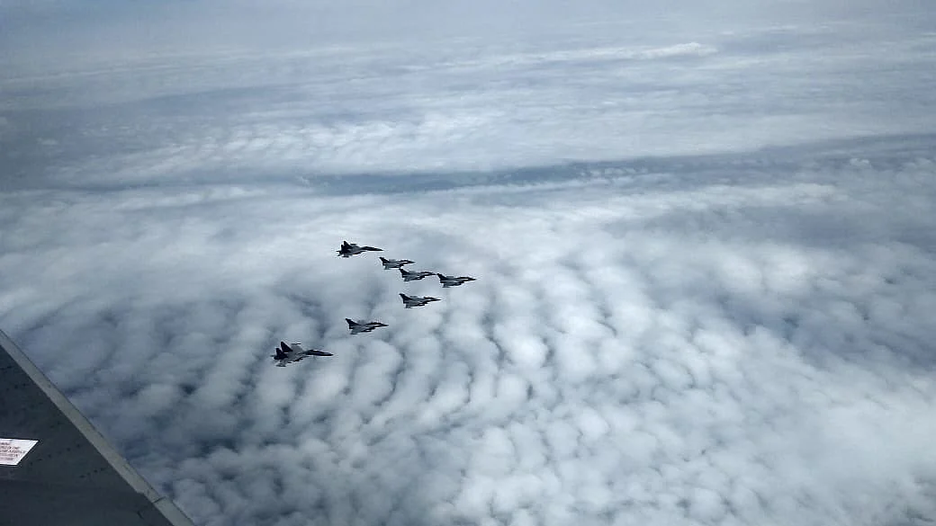 In pics and video: At long last, 5 Rafales come to India