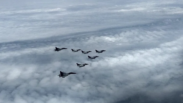In pics and video: At long last, 5 Rafales come to India