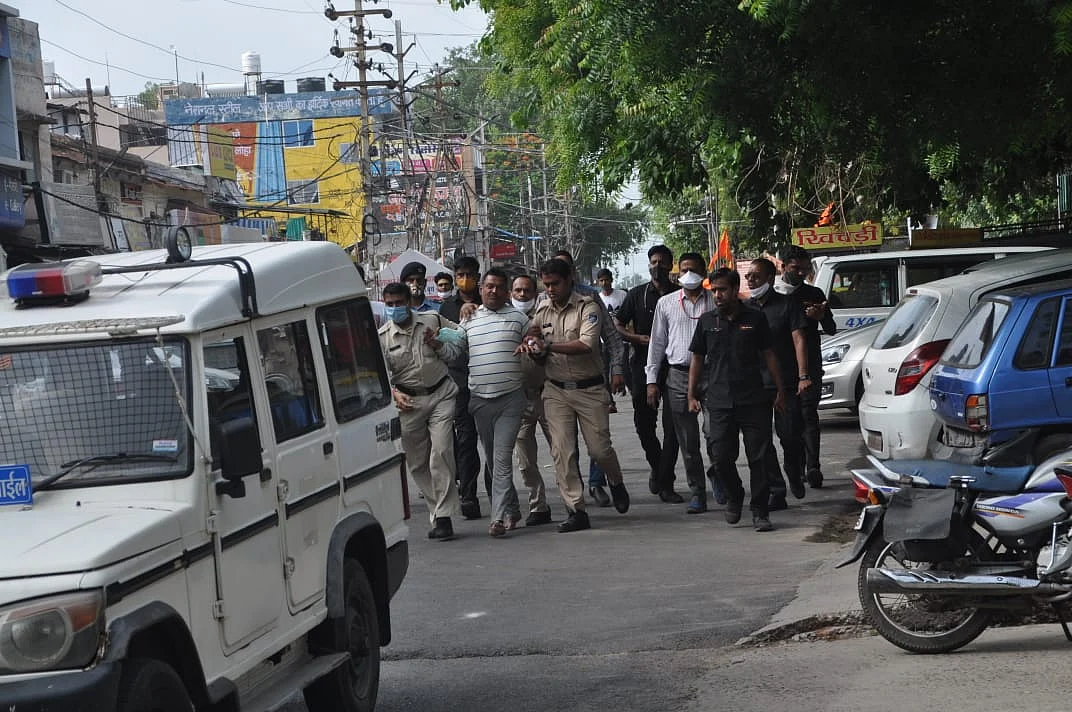 In Pictures: Gangster Vikas Dubey arrested in Madhya Pradesh's Ujjain