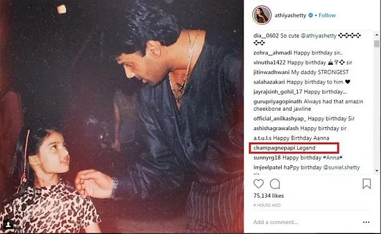Suniel Shetty's 59th birthday: When Drake called the actor a 'legend' and internet wondered if Athiya was the real ‘Kiki’