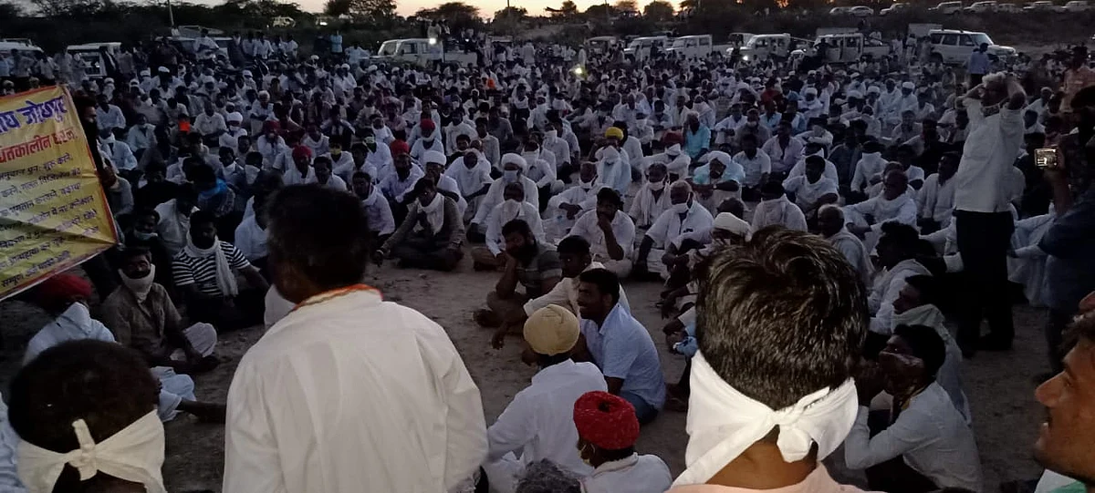 Rajasthan: Farmers' siege on the outskirts of Jodhpur city continues unabated on the 26th day