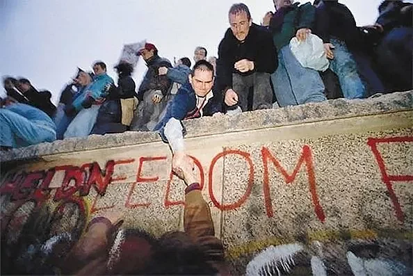 The fall of the Berlin Wall