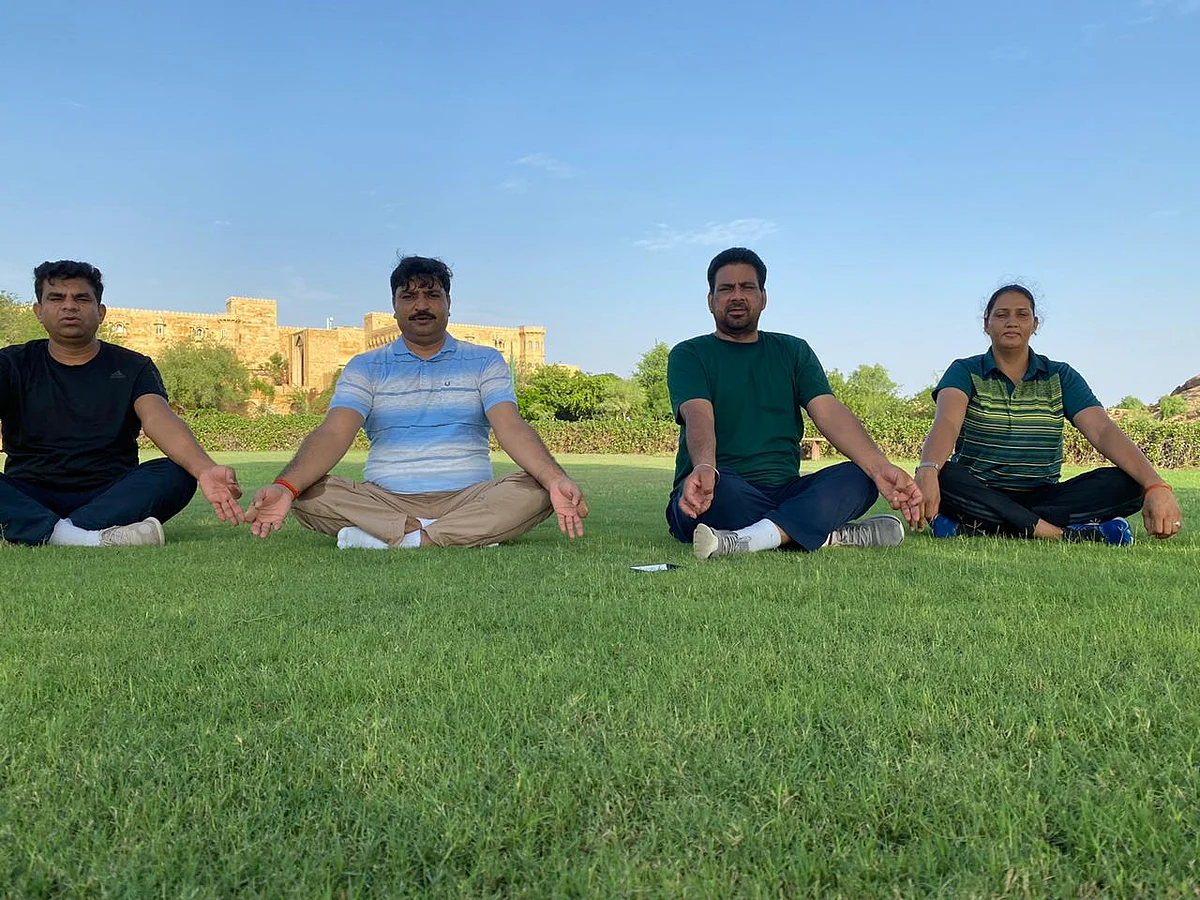 Time of crisis? Here's how Rajasthan Congress MLAs are spending time in Jaisalmer resort