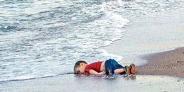 The haunting photograph of Aylan Kurdi that became the face of the Syrian refugee crisis
