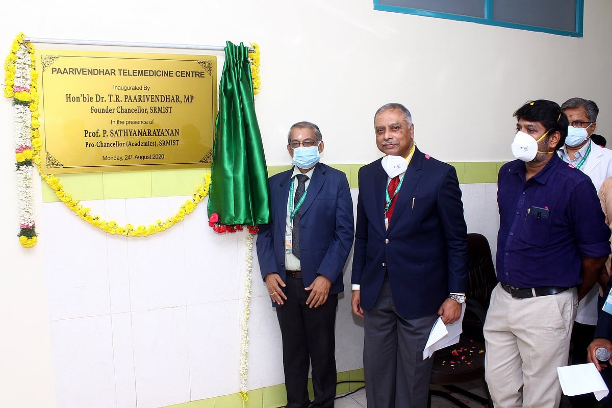 SRM Chancellor inaugurates new campus for Agricultural Science, Paarivendhar Telemedicine Centre on his birthday