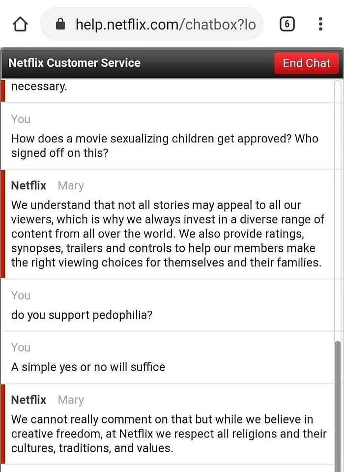 Does Netflix support paedophilia? Streaming service says it respects 'all religions and cultures'