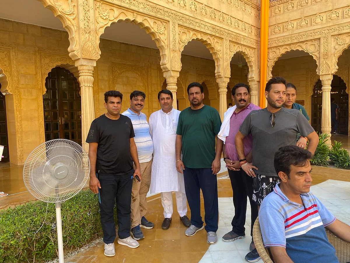 Time of crisis? Here's how Rajasthan Congress MLAs are spending time in Jaisalmer resort