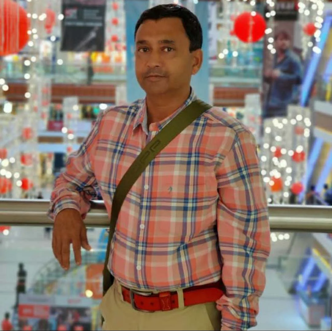 Allauddin Ansari, master craftsmen, Maheshwari print