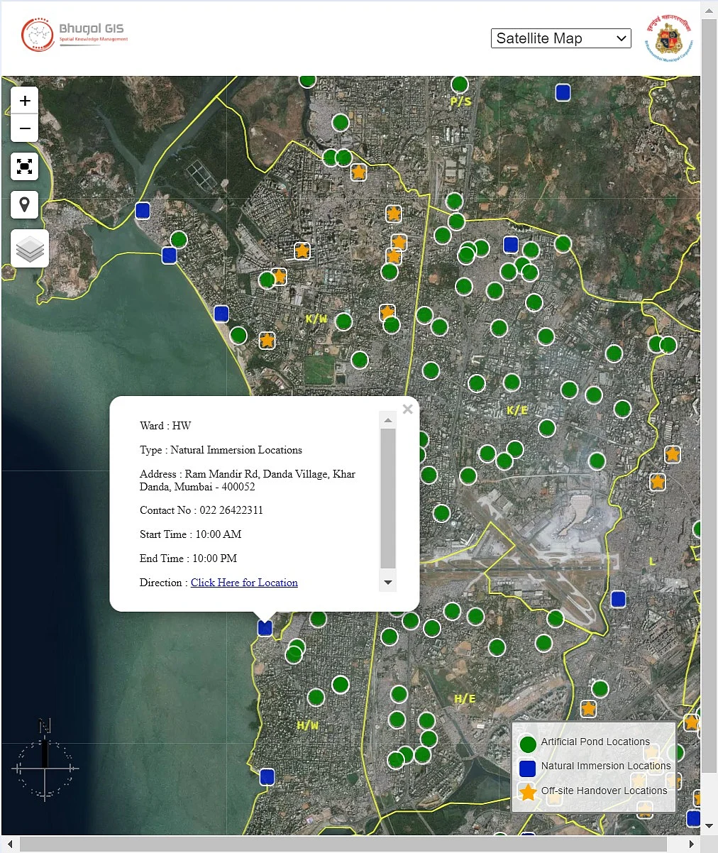 Ganeshotsav in Mumbai: BMC releases map marking locations of immersion sites
