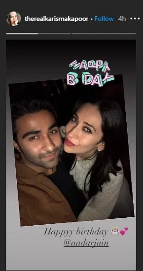 Tara Sutaria wishes beau Aadar Jain on birthday with a sweet Instagram post; check out his reply