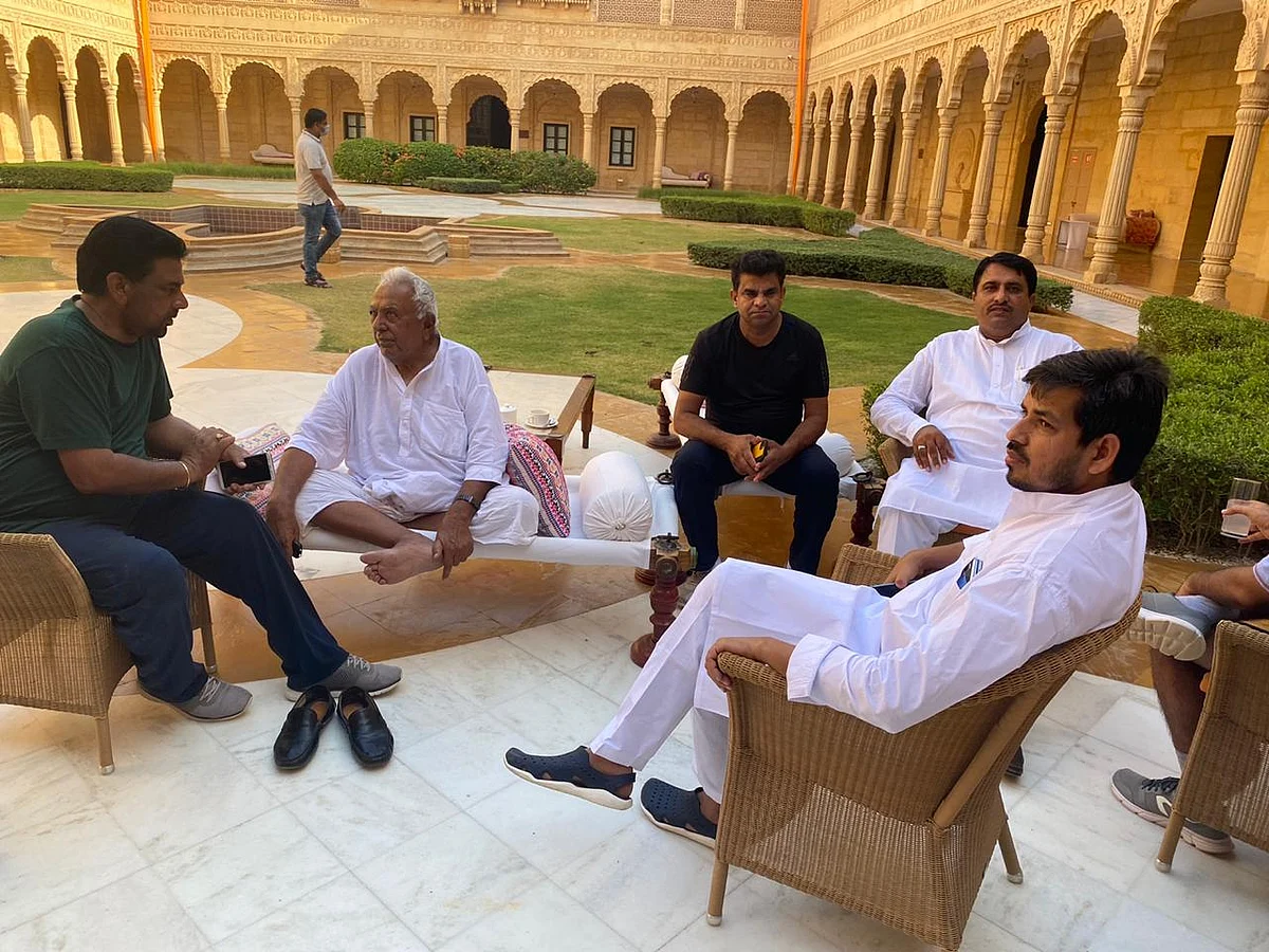 Time of crisis? Here's how Rajasthan Congress MLAs are spending time in Jaisalmer resort