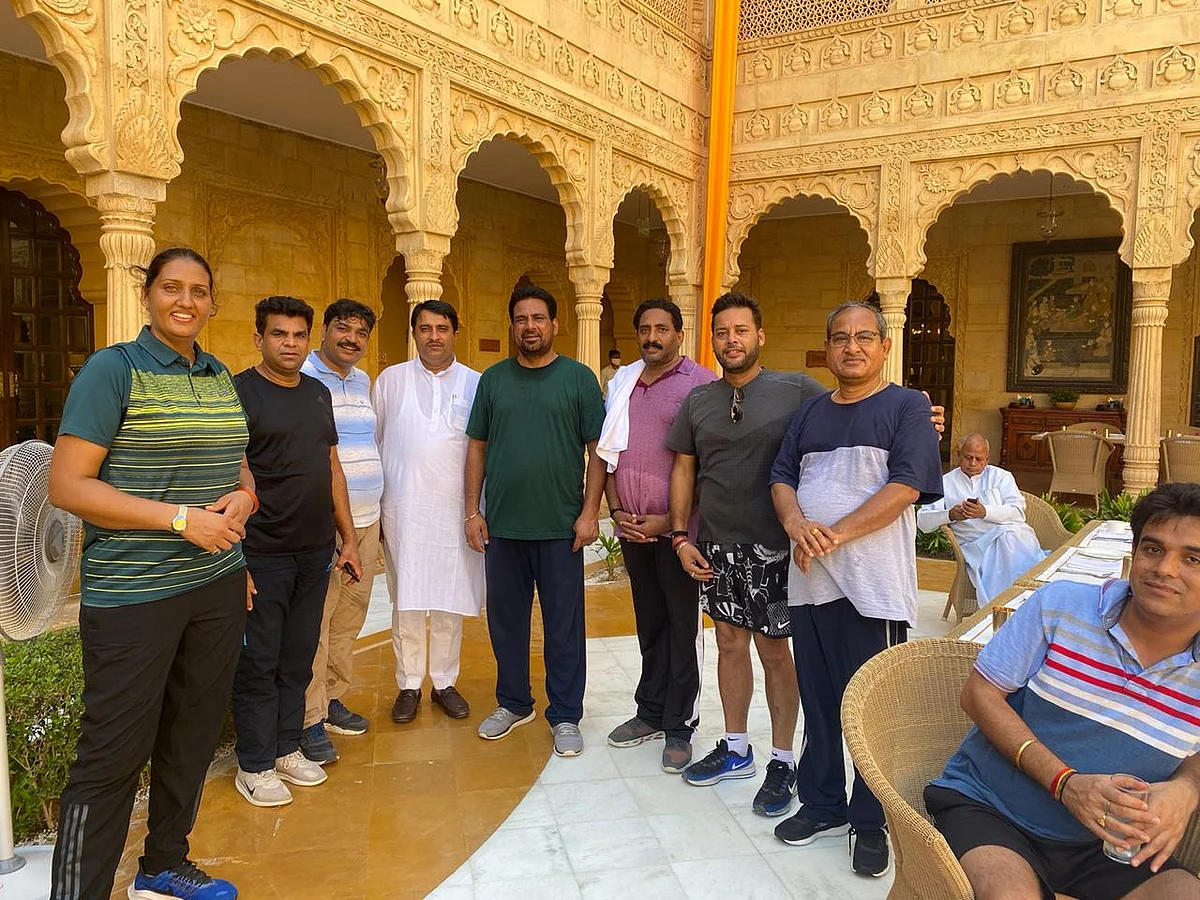 Time of crisis? Here's how Rajasthan Congress MLAs are spending time in Jaisalmer resort