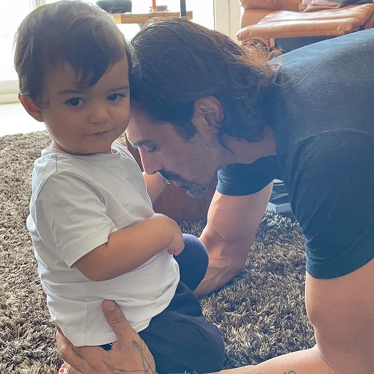 Arjun Rampal with son Arik