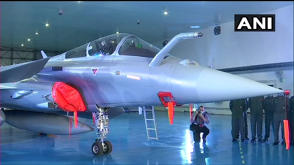 In Pictures: 5 Rafale jets inducted into IAF at ceremony in Ambala air base