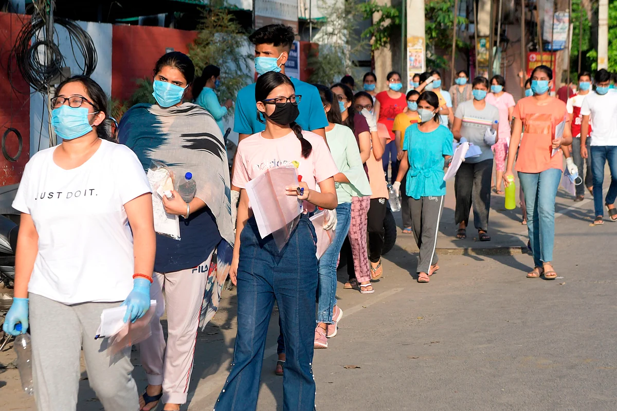 NEET 2020: Nearly 90% took the exam amid strict COVID-19 precautions; see pics