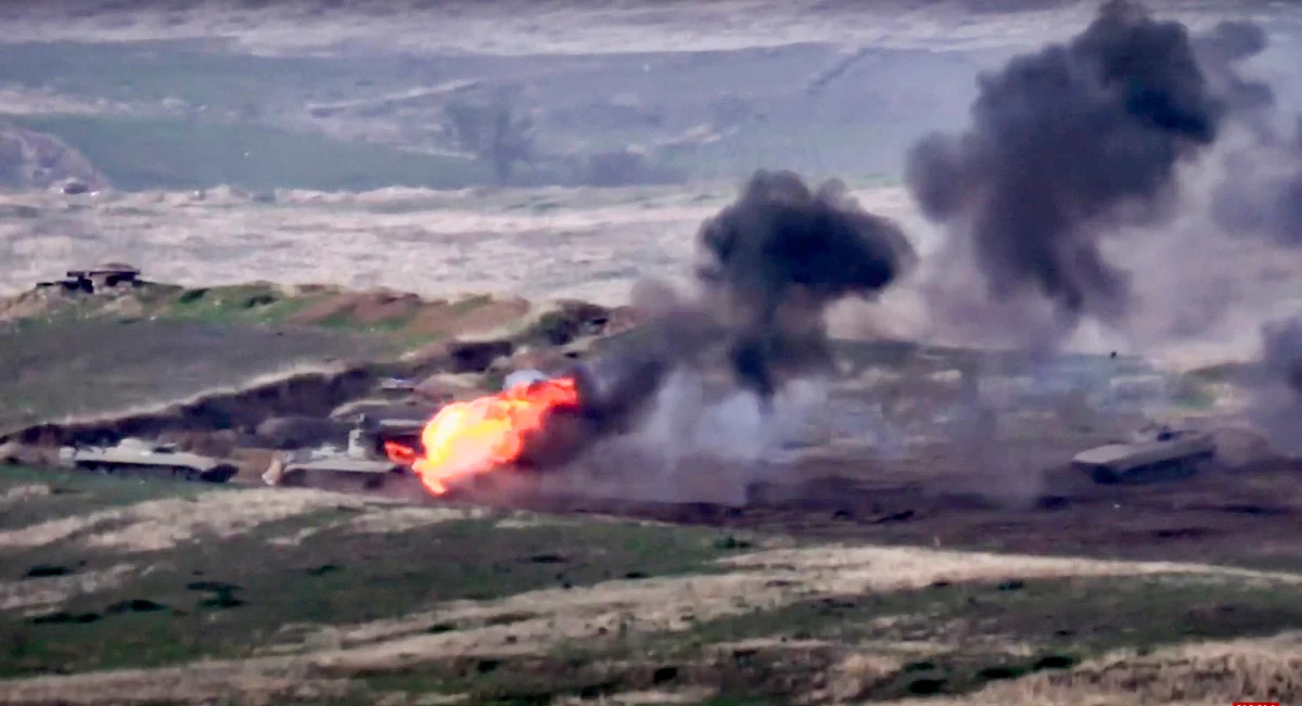 Azerbaijan declares state of war against Armenia over disputed region of Nagorno-Karabak