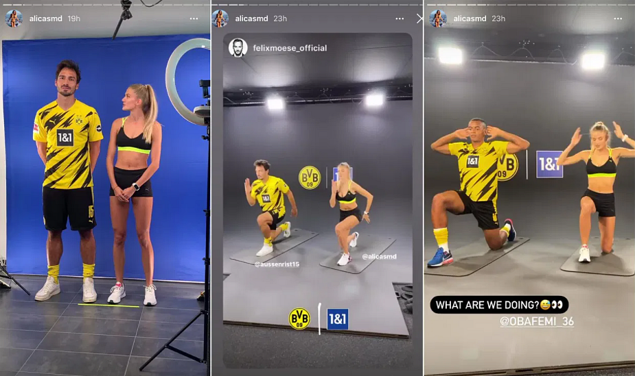 Who is Alica Schmidt? Dortmund's new fitness coach is also the 'World's Sexiest Athlete'