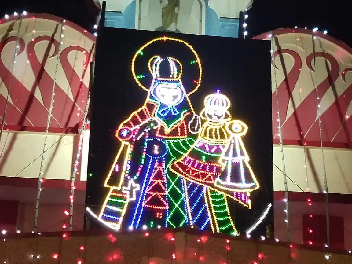 Amid pandemic, Indore church holds Novena celebrations with live telecast and virtual participation