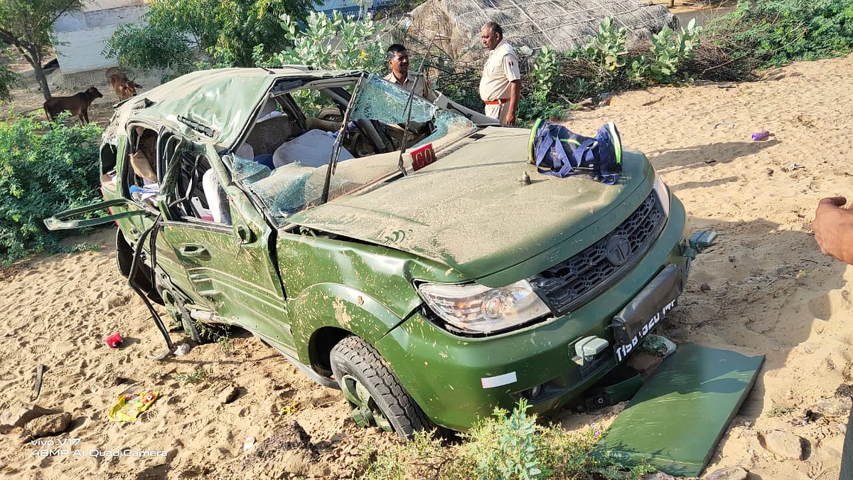 Rajasthan: Two Army officers killed after vehicle turns turtle on Bikaner-Jaipur road