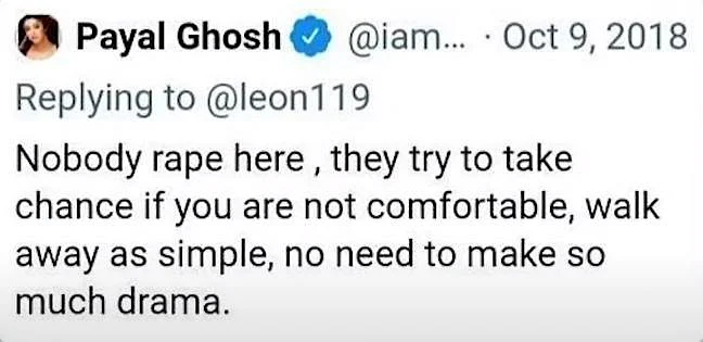 Payal Ghosh's 2018 tweet on ‘rape’ goes viral amid MeToo allegations against Anurag Kashyap