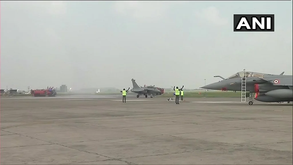 In Pictures: 5 Rafale jets inducted into IAF at ceremony in Ambala air base