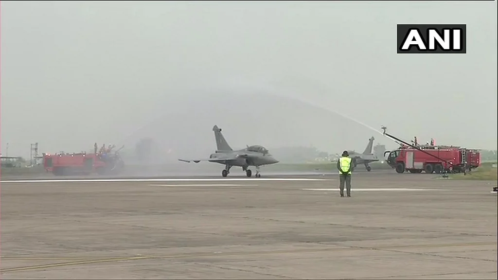 In Pictures: 5 Rafale jets inducted into IAF at ceremony in Ambala air base