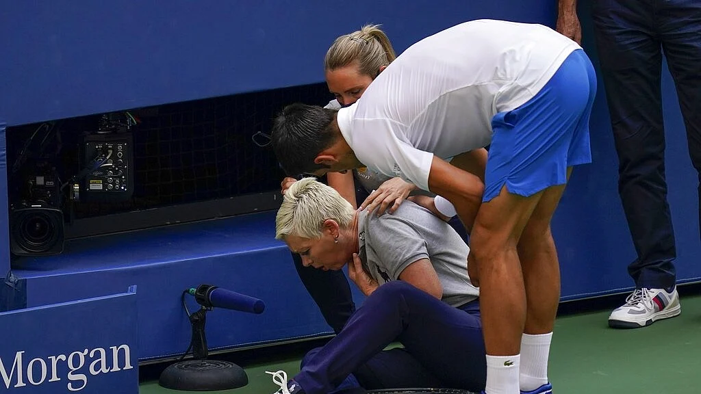 Novak Djokovic disqualified from US Open after hitting official with ball