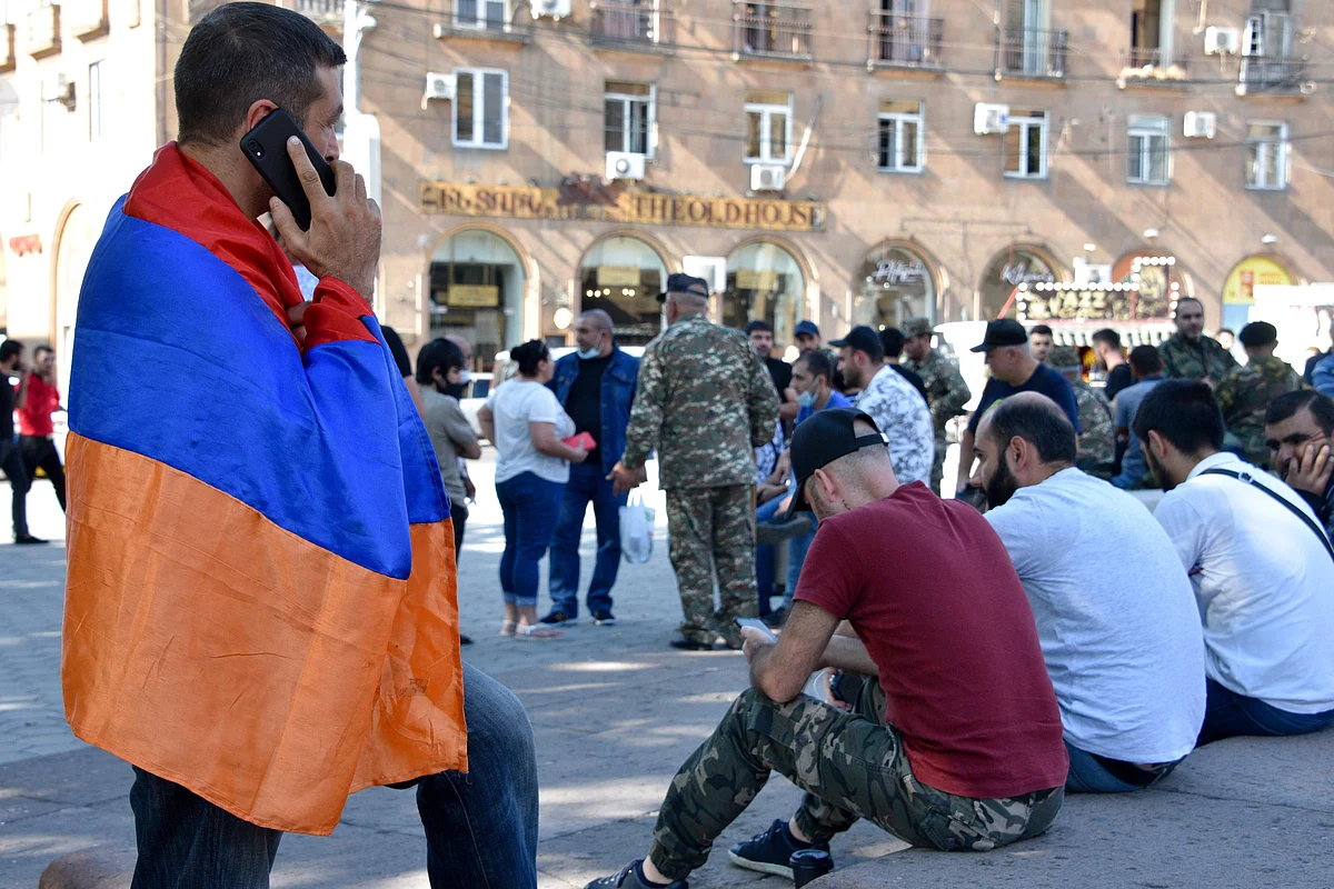Azerbaijan declares state of war against Armenia over disputed region of Nagorno-Karabak